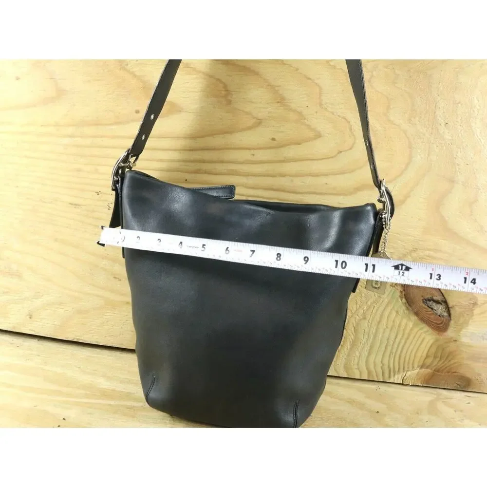 Coach Handbags Womens Black Leather Legacy Soho Vintage 9186 Bag